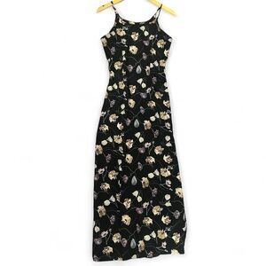 Vintage Floral Maxi Dress